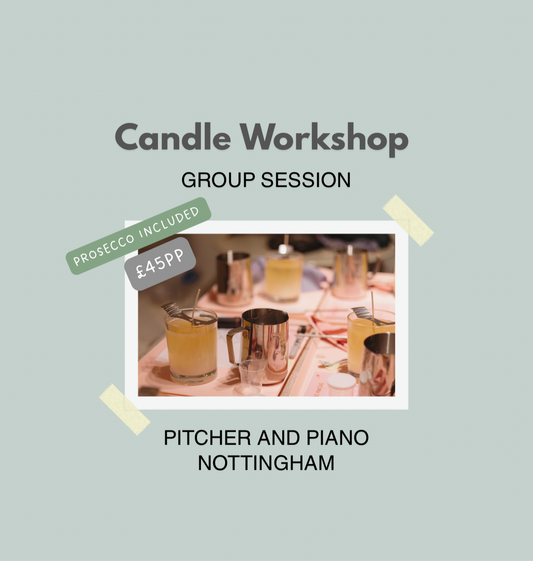Pitcher & Piano Candle Workshop
