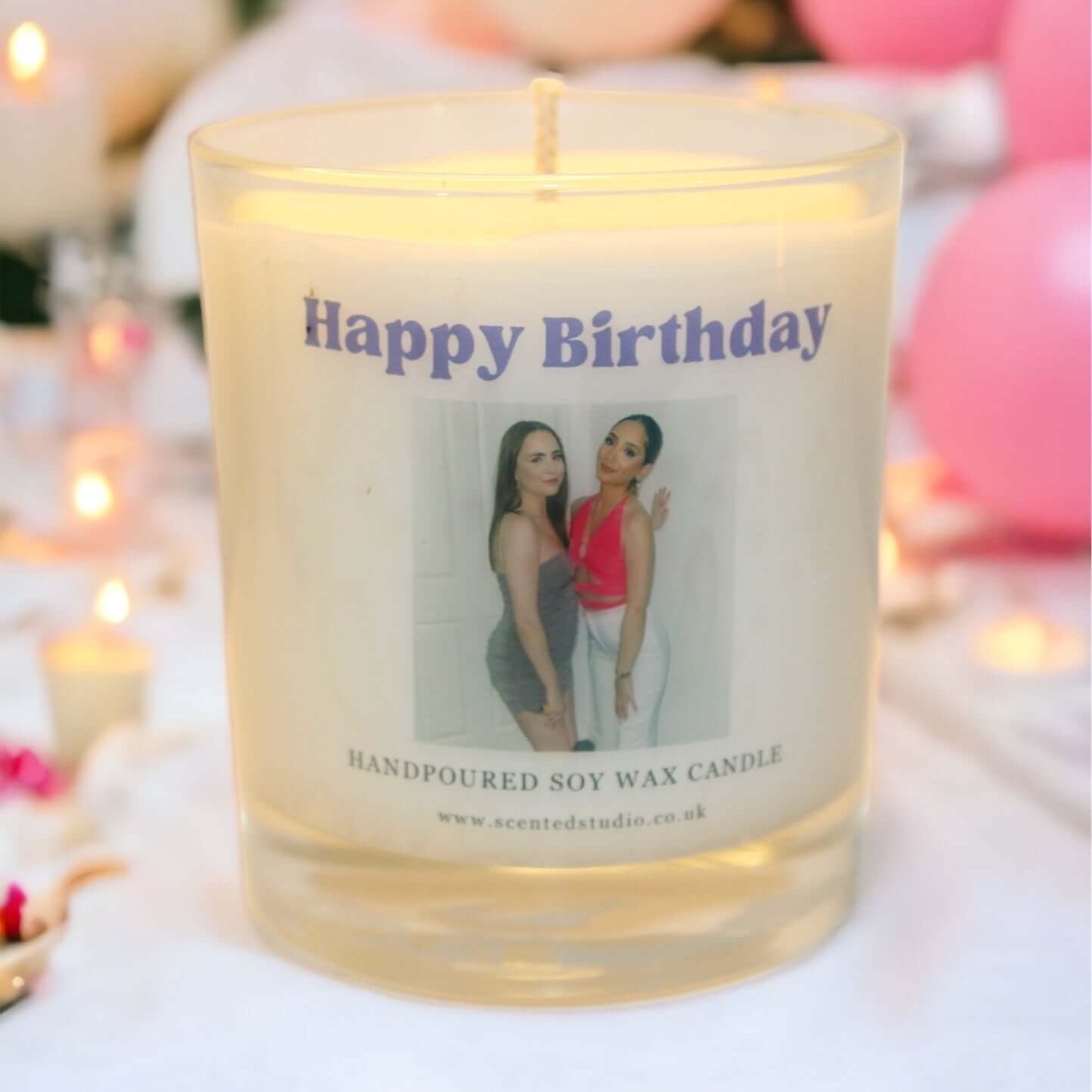 Personalised Photo Candle