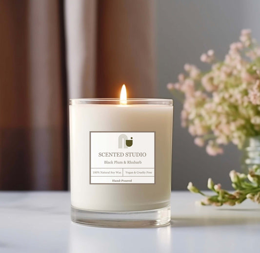 Black Plum and Rhubarb