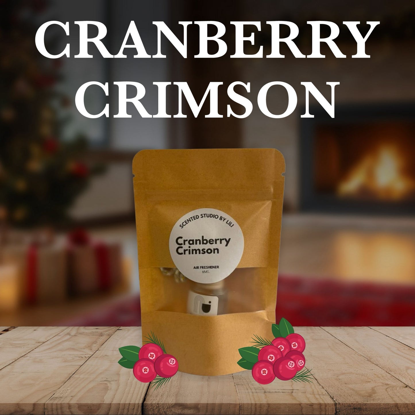 Cranberry Car Diffuser