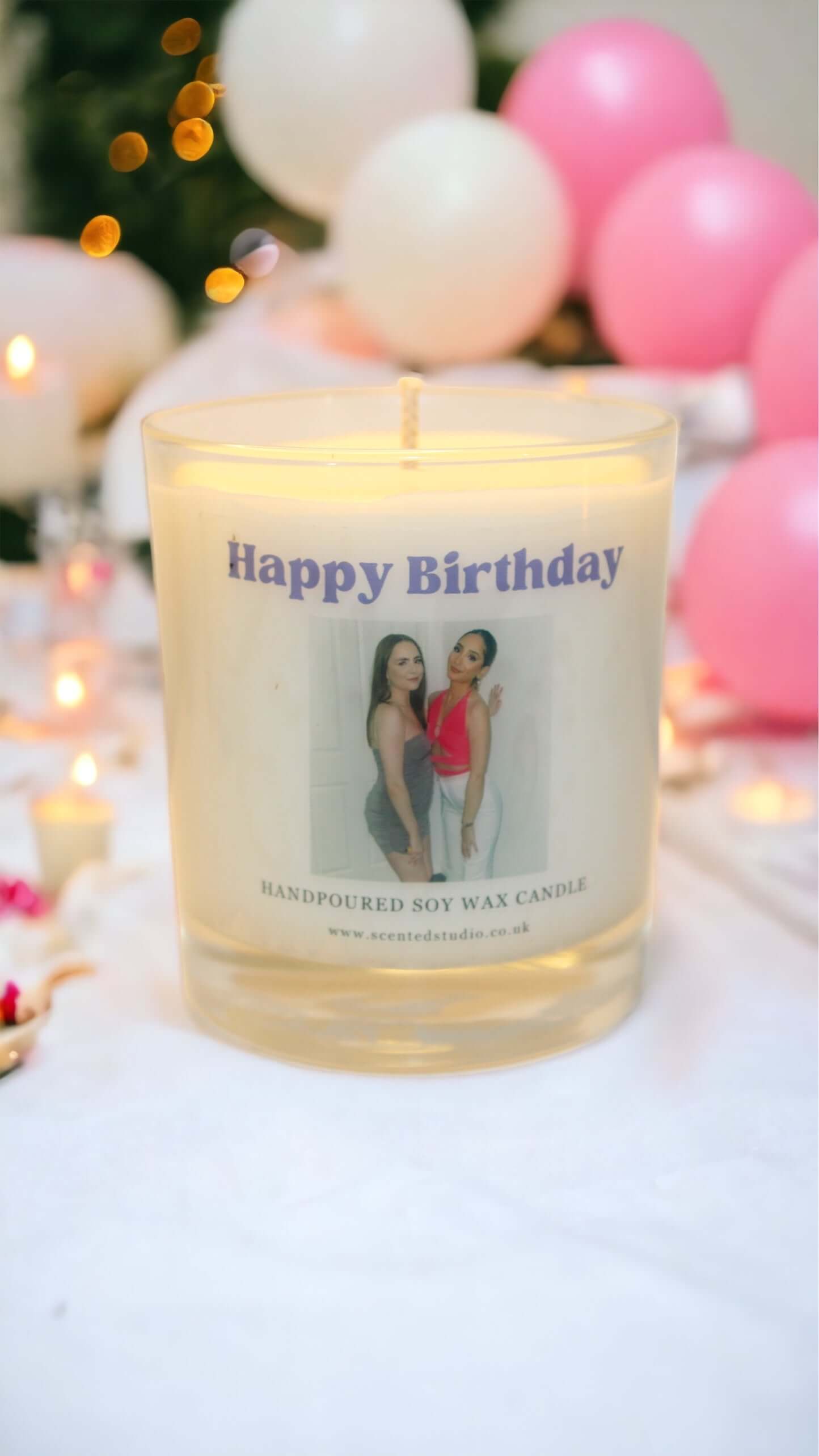 Personalised Candles – Scented Studio