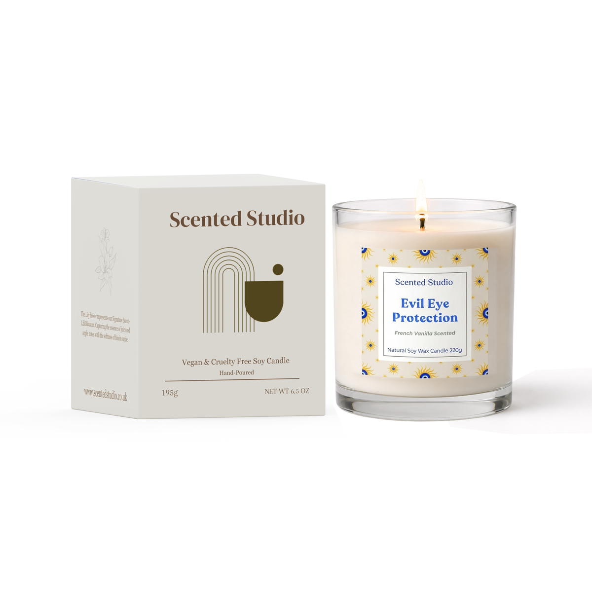 Evil Eye Candle