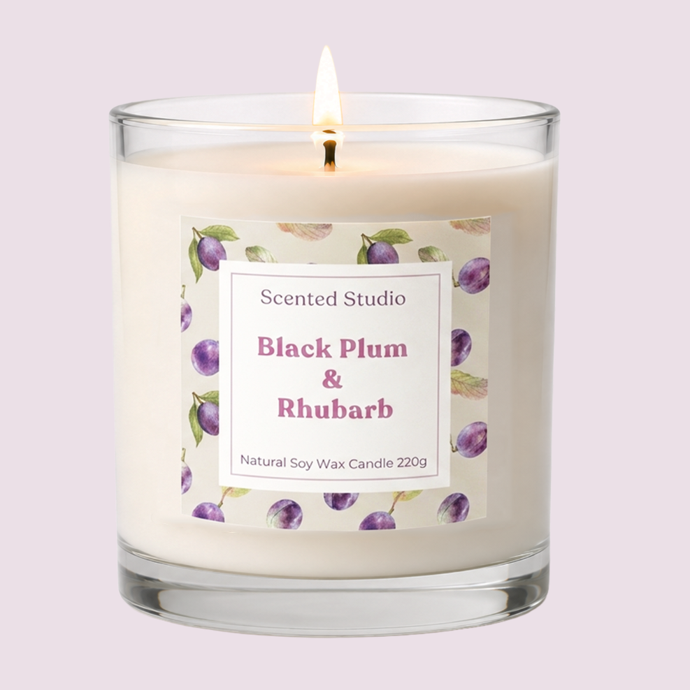 Black Plum and Rhubarb