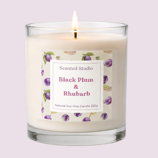 Black Plum and Rhubarb
