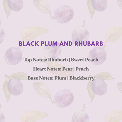 Black Plum and Rhubarb