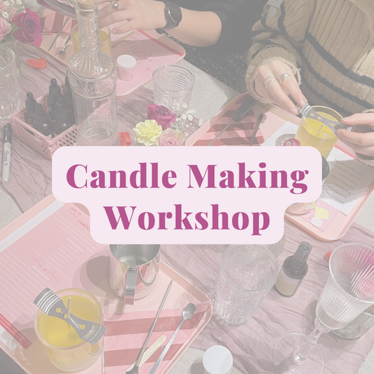 Candle Making Workshop - @ the studio