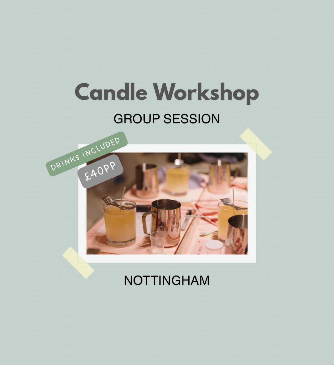 Candle Making (Group Workshop) 18th Dec, 21st Feb
