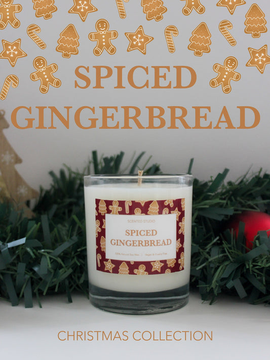 Spiced Gingerbread Soy Candle