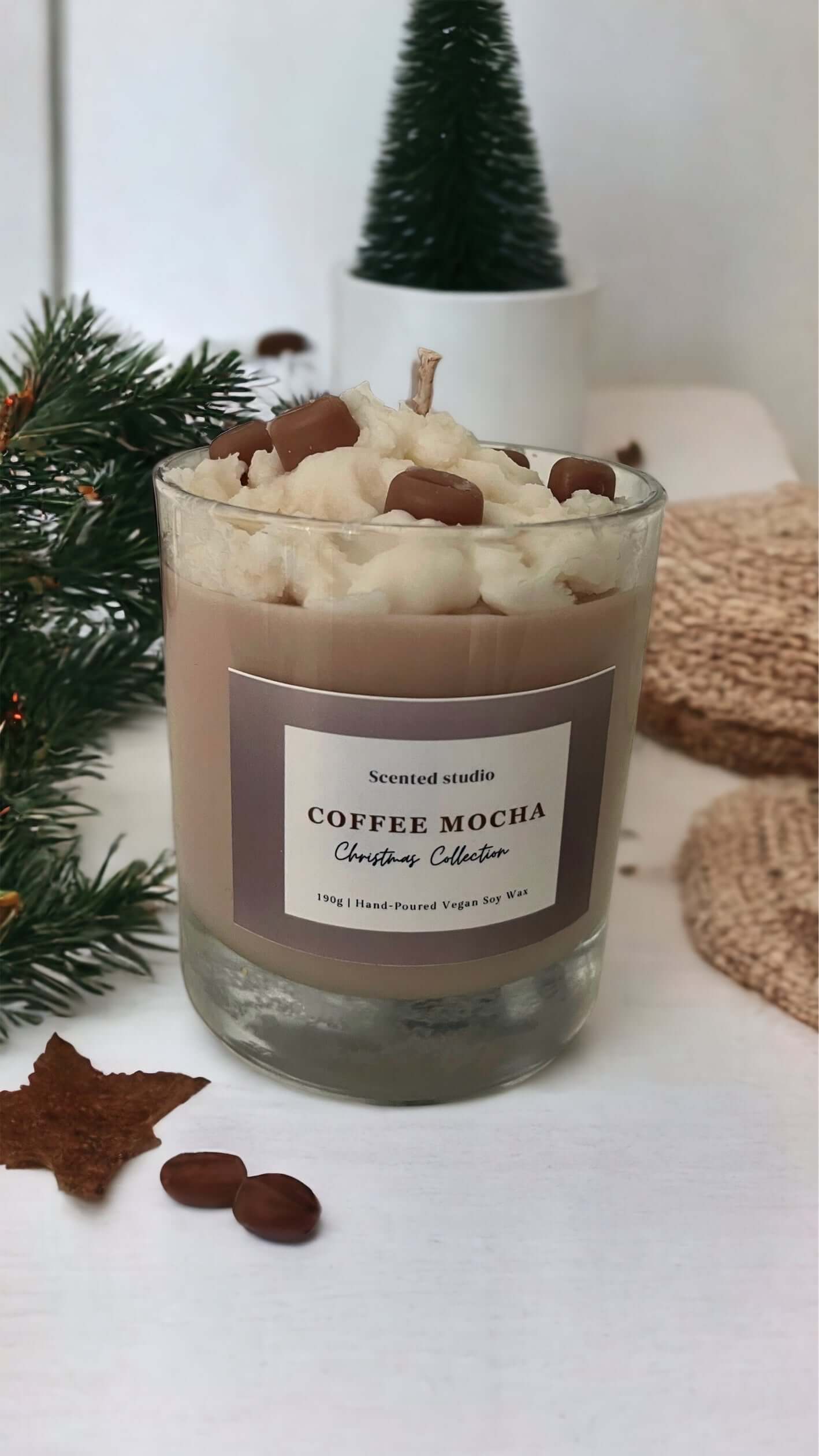 Coffee Mocha Whipped Candle