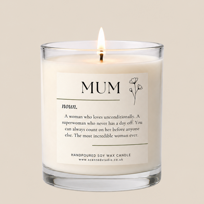 Mum Candle