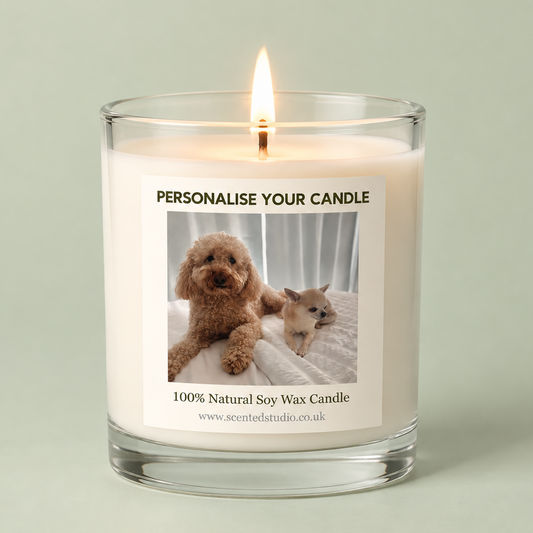 Personalised Photo Candle