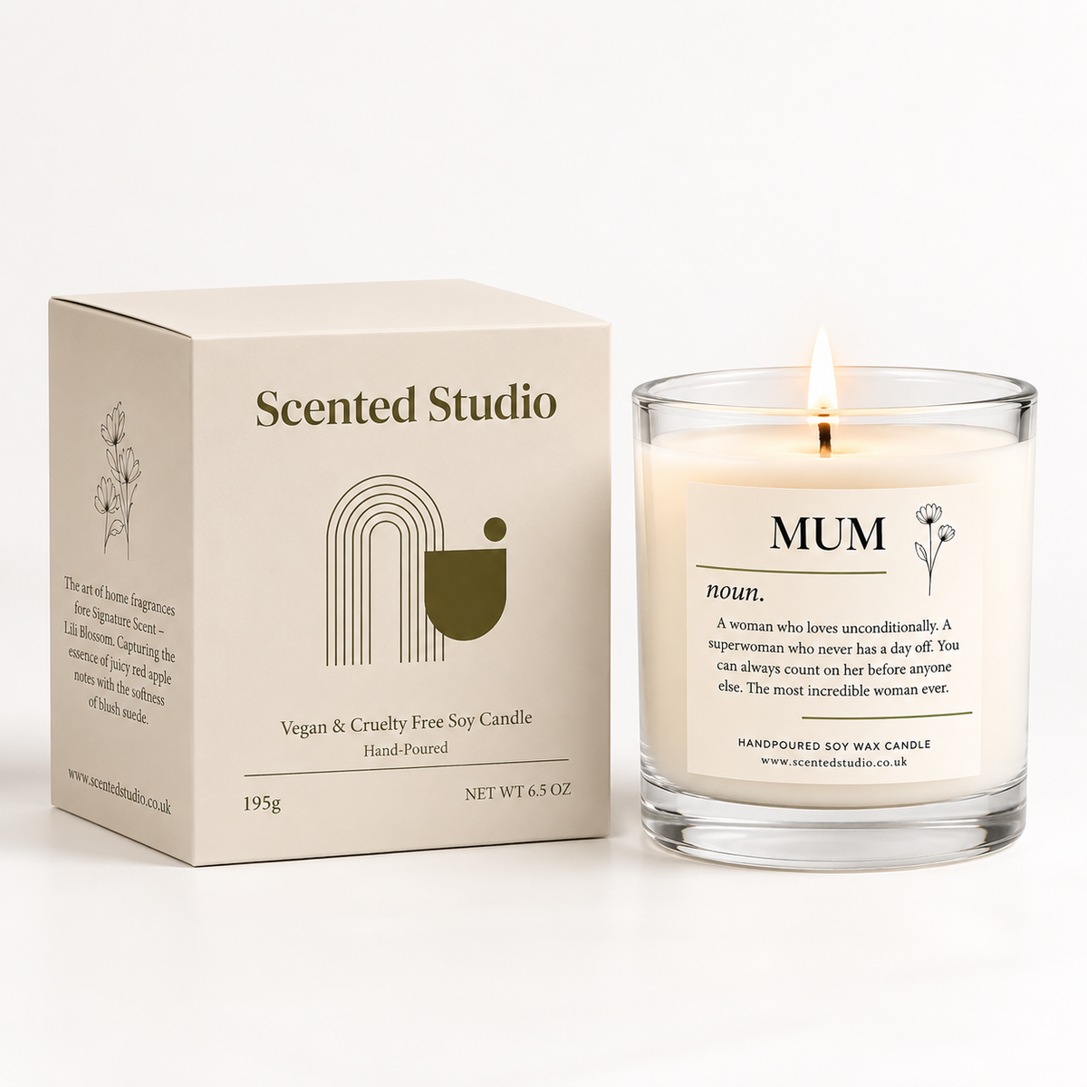 Mum Candle