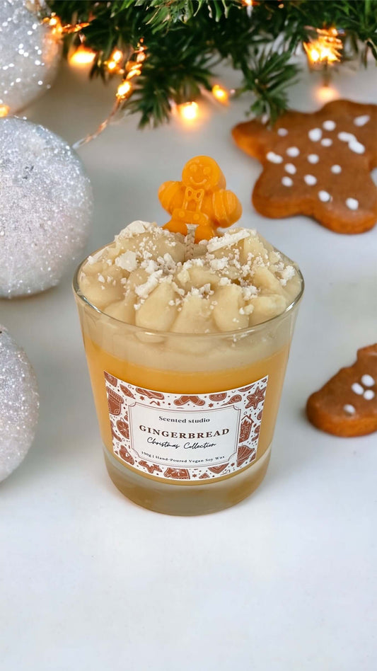 Gingerbread Whipped Candle