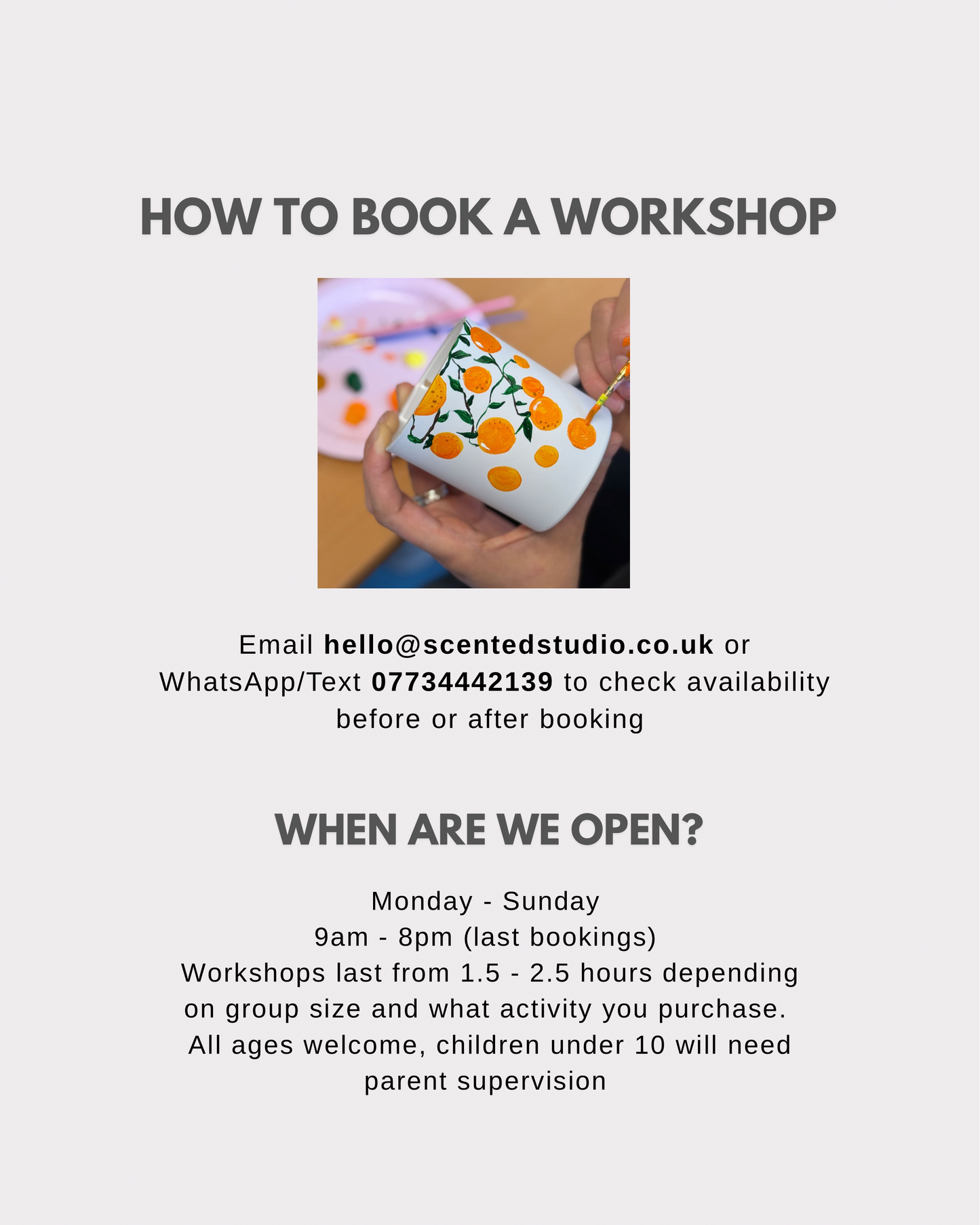 Candle Making Workshop