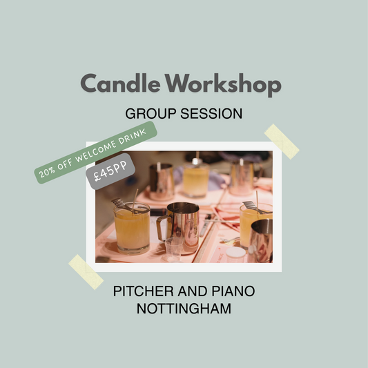 Pitcher & Piano Candle Workshop