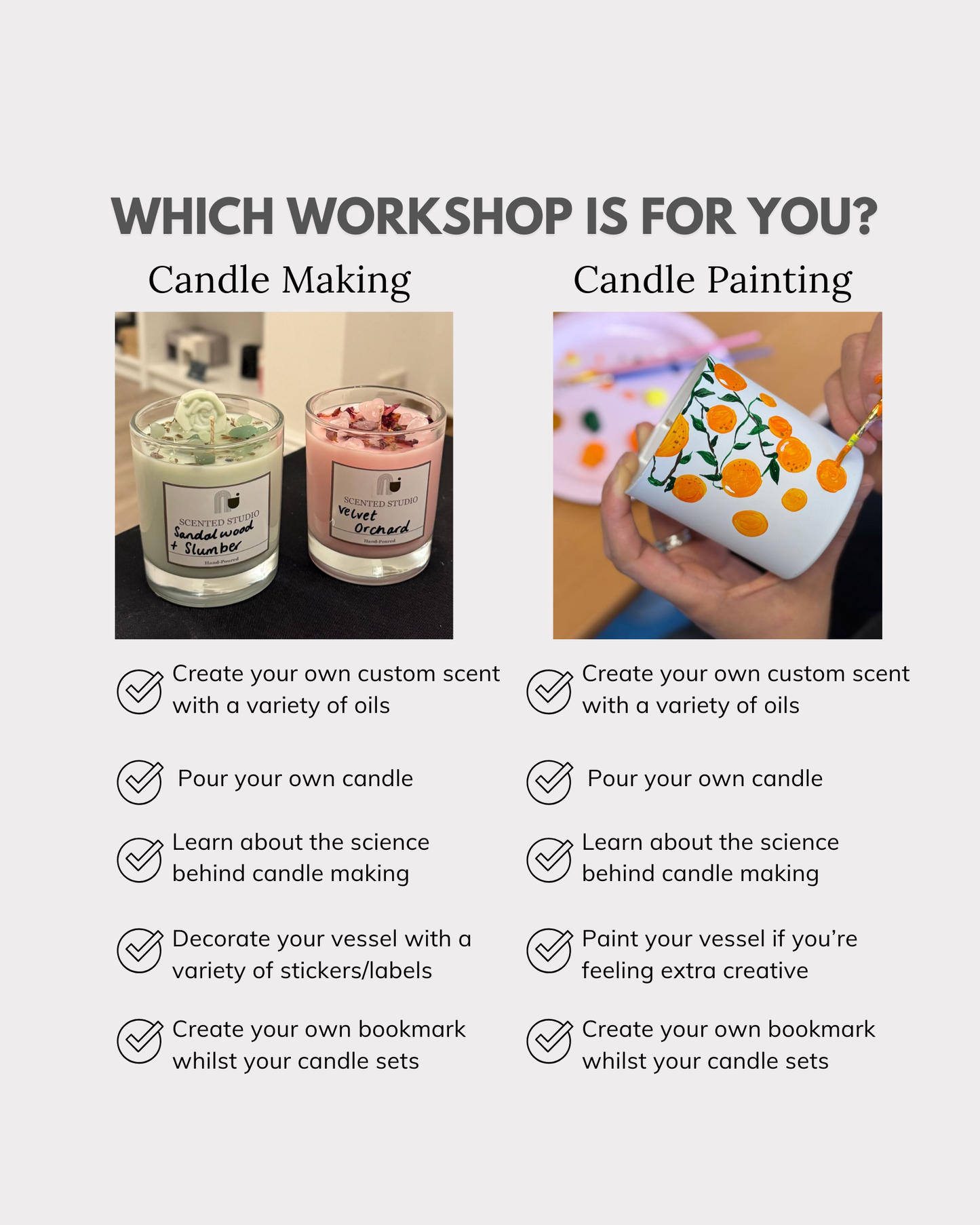 Candle Making Workshop