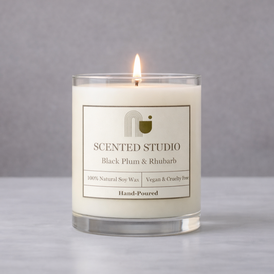 Black Plum and Rhubarb