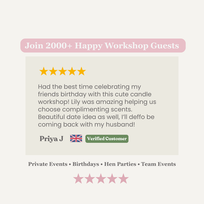 Candle Making Workshop