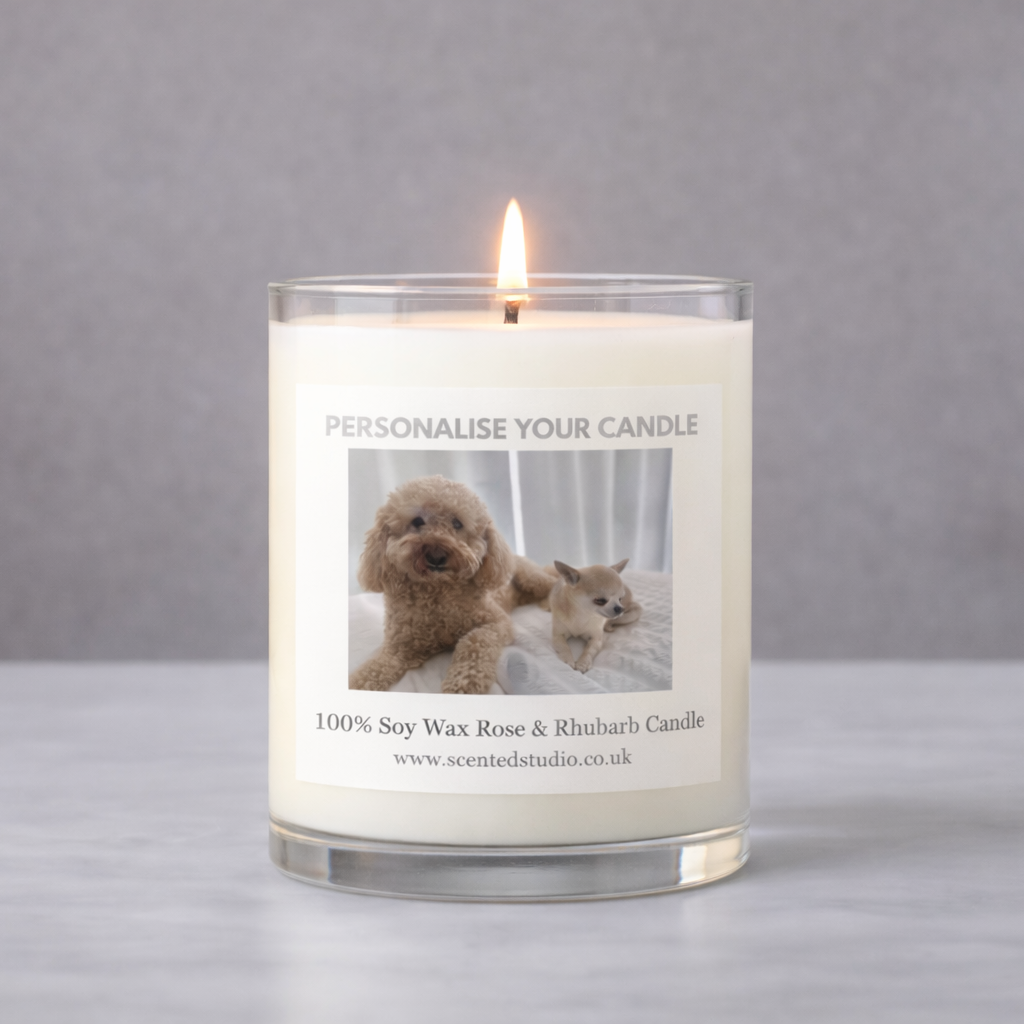 Personalised Photo Candle