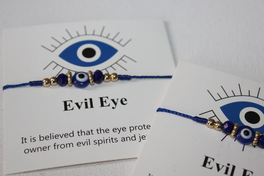 Evil Eye Bead Bracelet/Anklet